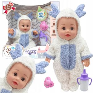 ROYAL Baby Doll in Reindeer Clothes + Accessories 28cm - Image 1
