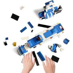 Police Car Building Blocks - 275 Pcs - Image 3