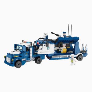 Police Car Building Blocks - 275 Pcs - Image 4