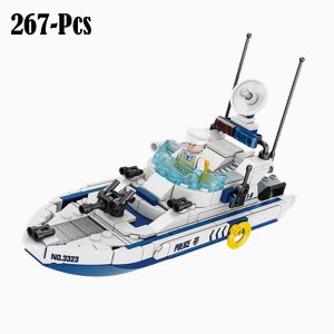 Police Car Building Blocks - 275 Pcs - Image 6