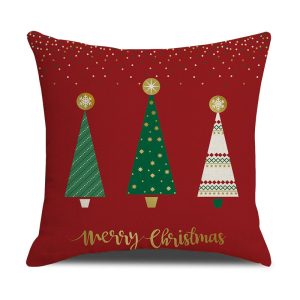 4-Pieces Set Christmas Cushion 45x45 cm ZX014-8 - Image 9