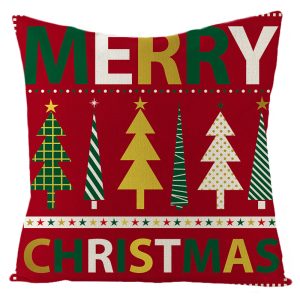 4-Pieces Set Christmas Cushion 45x45 cm ZX014-8 - Image 8