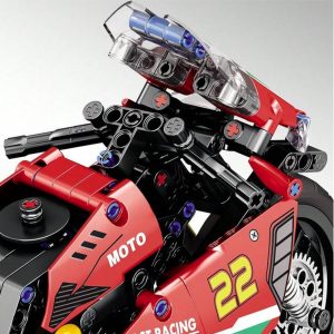 Racing Motorcycle Building Blocks - 470 Pcs - Image 4