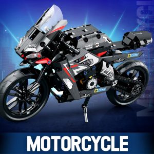 Racing Motorcycle Building Blocks - 486 Pcs - Image 4