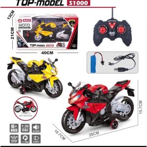 R/C 1:20 Motorbike With Light And Music With Usb Charger - Image 6