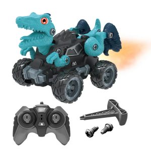 4WD Remote Control Off Road Dinosaur With LED Light And Spray - Image 3