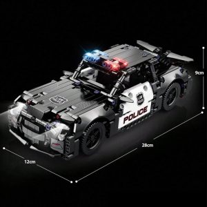 Remote Control Sports Car Racing Block Sets - 352 Pcs - Image 4
