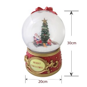 Christmas Electric Snow Ball H:30cm - Image 5