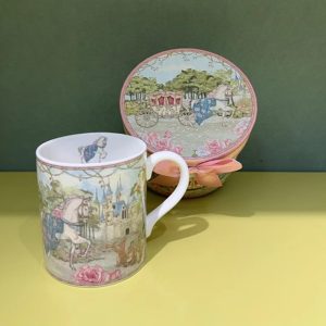 Vintage Ceramic Mug Horse Design - 220ml - Image 1
