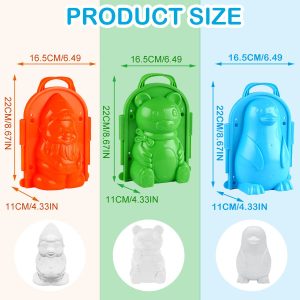 3D Shaped Snow Molds - Image 4