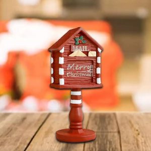 Resin Christmas MailBox Status - 12cm - Image 3
