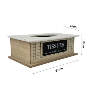 Wooden Tissue Box #13875 - Image 3