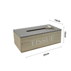 Wooden Tissue Box #13887 - Image 3
