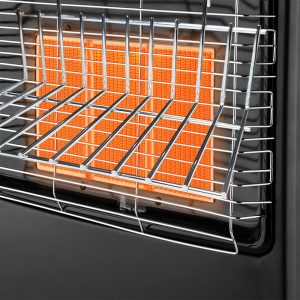 Hanging Grill Chrome Plate stand For Heater - Image 5
