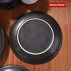 Danny Home 7.5-Inch Porcelain Flat Plate 1-Piece - Image 3