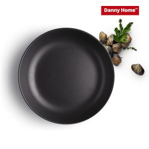 Danny Home 8-Inch Porcelain Deep Plate 1-Piece - Image 3
