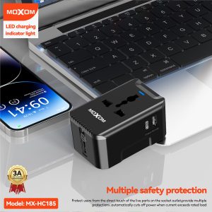 Moxom MX-HC185, Worldwide Travel Adapter - Image 4