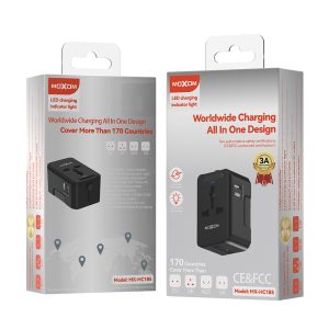 Moxom MX-HC185, Worldwide Travel Adapter - Image 5
