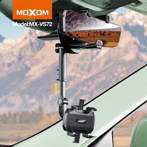 Moxom MX-VS72, Rear view Mirror Phone Holder - Image 4