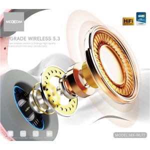 Moxom MX-WL77 Powerful Bass Wireless Headphone - Image 5