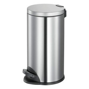 Stainless Steel  Kitchen Round Step Trash Can 20/30-Liter - Image 1