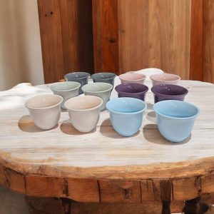 12-Pieces Soft Color Arabic Coffee Cups Set - Image 3