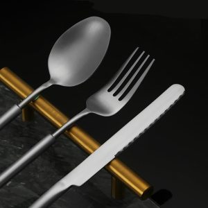 PROUD 5-Pieces Mat Stainless Steel 304 Silverware Tableware Cutlery Set ( 9002 ) - Image 3