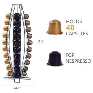Nespresso Coffee Capsule Holder Fit For 40-Capsules - Image 4