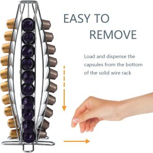 Nespresso Coffee Capsule Holder Fit For 40-Capsules - Image 3