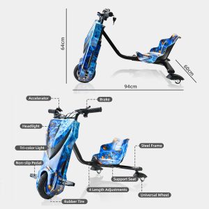 36V Drifting Electric Power Scooter ( RED ) - Image 6