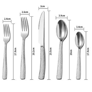 PROUD 5-Pieces Brilliant Stainless Steel 304 Silverware Tableware Cutlery Set ( 304 ) - Image 4