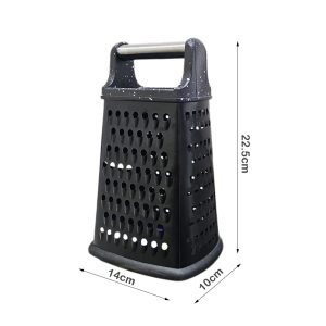WELLMES Stainless Steel 4-Sided Grater - Image 4