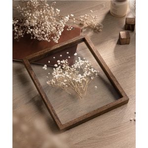 Afuly Floating Double-Sided Photo Frames with Tempered Glass Cover - Image 4