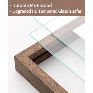 Afuly Floating Double-Sided Photo Frames with Tempered Glass Cover - Image 6
