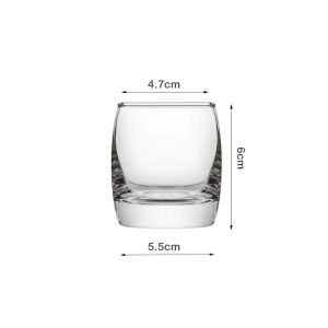 6-Pieces Clear Glass Shot Set 85-ml - Image 3
