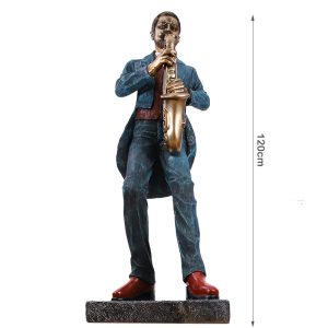 Vintage Jazz Bands Figure Statue 115/120-cm - Image 8