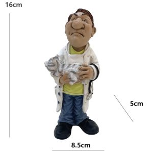 Veterinarian Doctor Resin Figure Statue 16-cm - Image 3