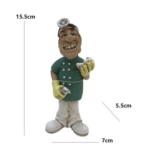 Dentist Doctor Resin Figure Statue 15.5-cm - Image 3