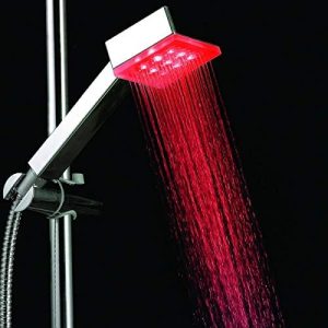 Led Square Shower Temperature Control Three-Color Shower Head - Image 3