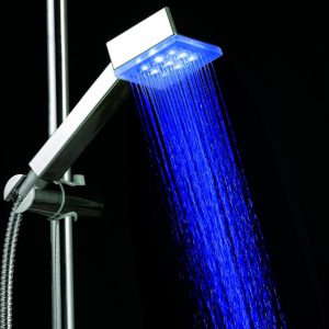 Led Square Shower Temperature Control Three-Color Shower Head - Image 4