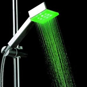 Led Square Shower Temperature Control Three-Color Shower Head - Image 5
