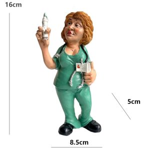 Nurse Resin Figure Statue 16-cm - Image 3