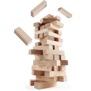 48-PCS Mini Wooden Tower - Image 3