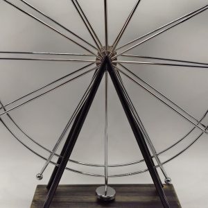 Magnetic Rotating Wheel Model Statue for Living Room 41-cm - Image 4