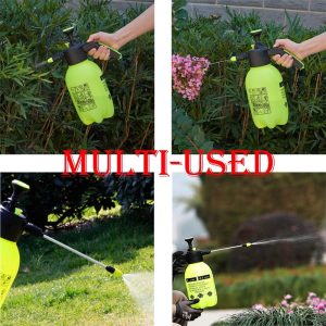 2-L Pressure Trigger Sprayer Bottle Adjustable Copper Nozzle Head - Image 8