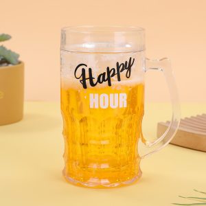 Plastic Frosty Beer Mug with Gel - 360ml - Image 8