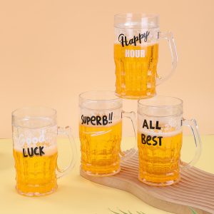 Plastic Frosty Beer Mug with Gel - 360ml - Image 4