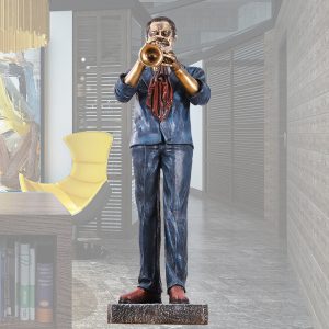Vintage Jazz Bands Figure Statue 115/120-cm - Image 5