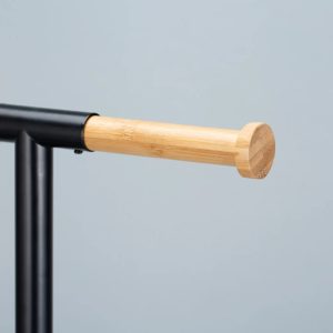 Bathlux Standing Bathroom Toilet Brush And Roll Holder With Bamboo - Image 5