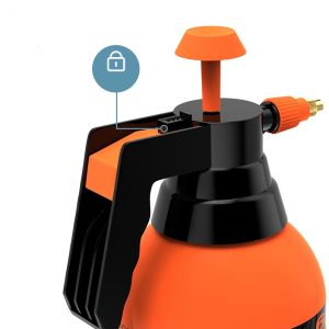 1.50-L Pressure Trigger Sprayer Bottle Adjustable Copper Nozzle Head - Image 3